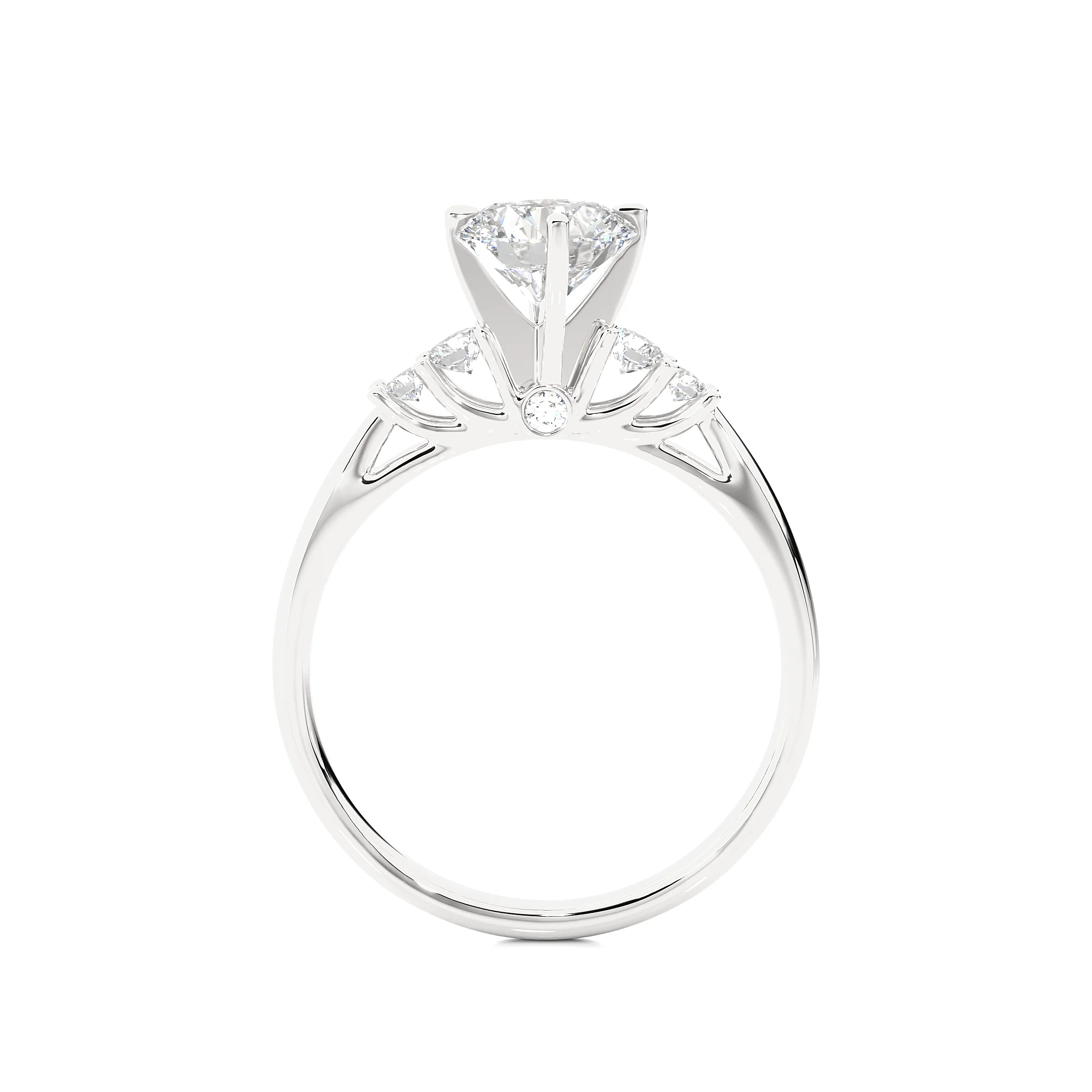 The Warrior Solitaire Ring