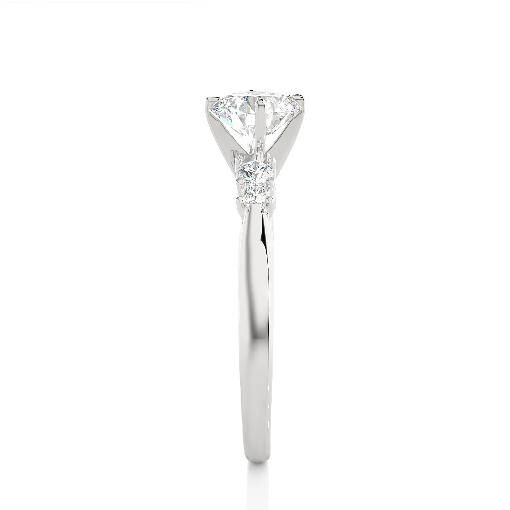 The Warrior Solitaire Ring