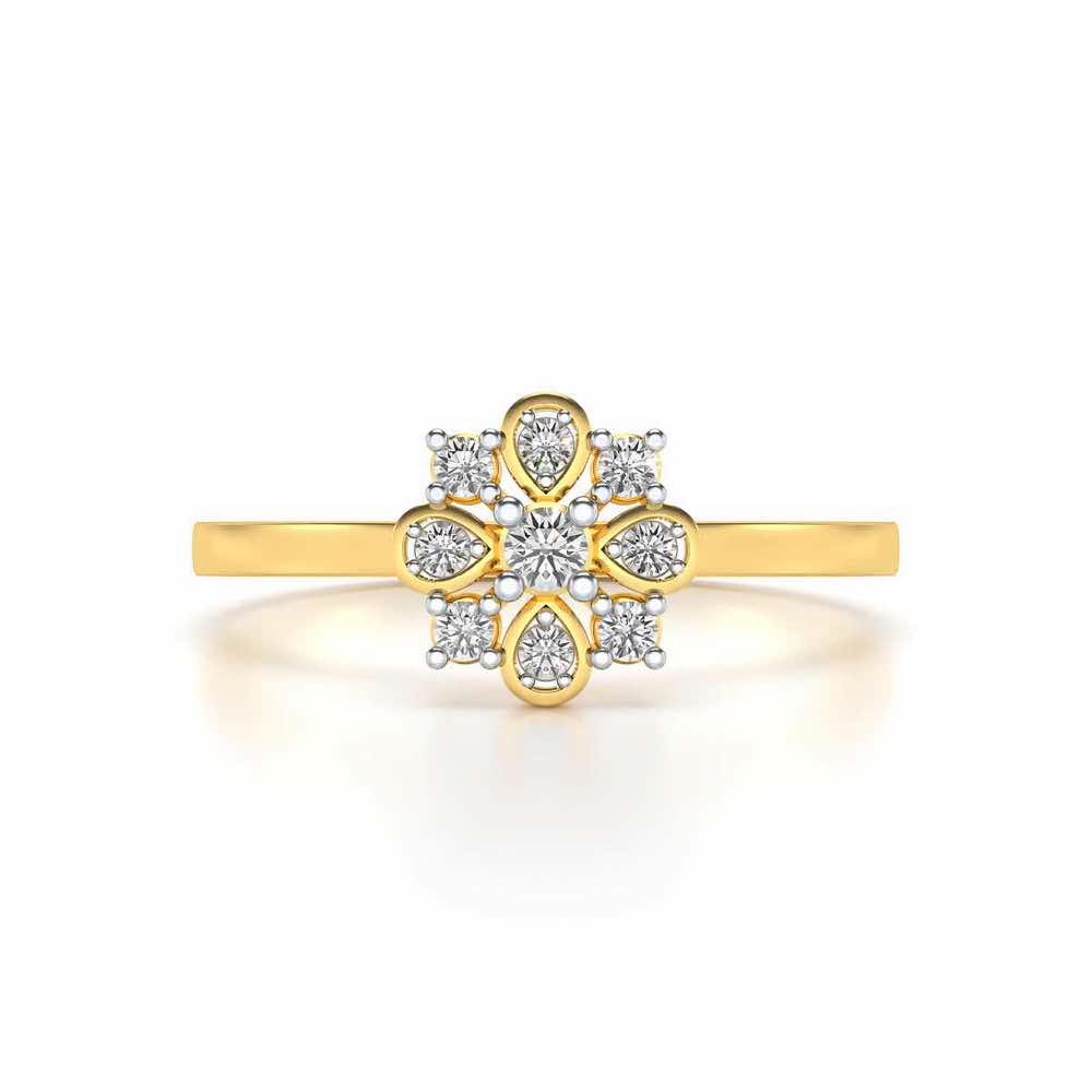 Amrita Floral Diamond Ring