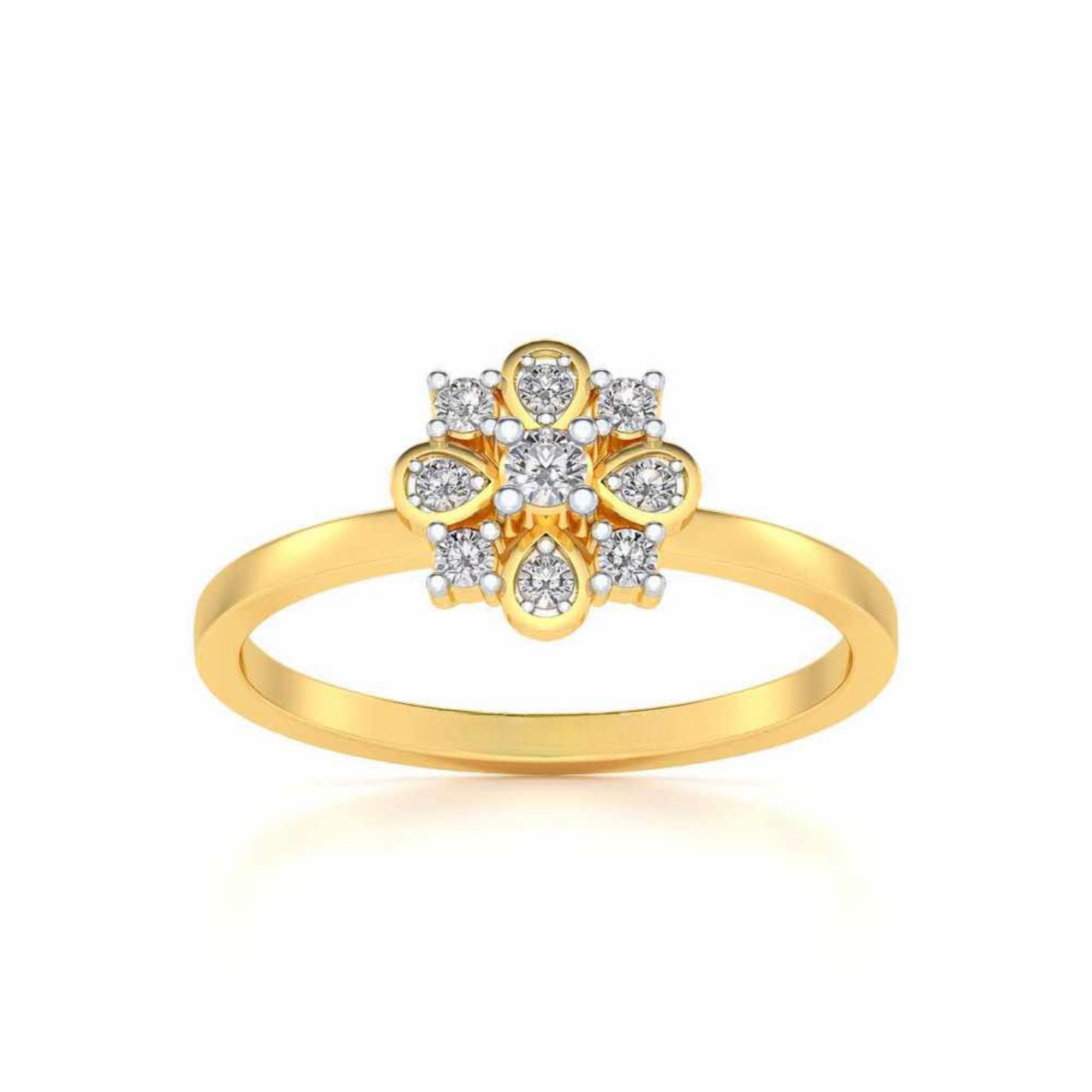 Amrita Floral Diamond Ring