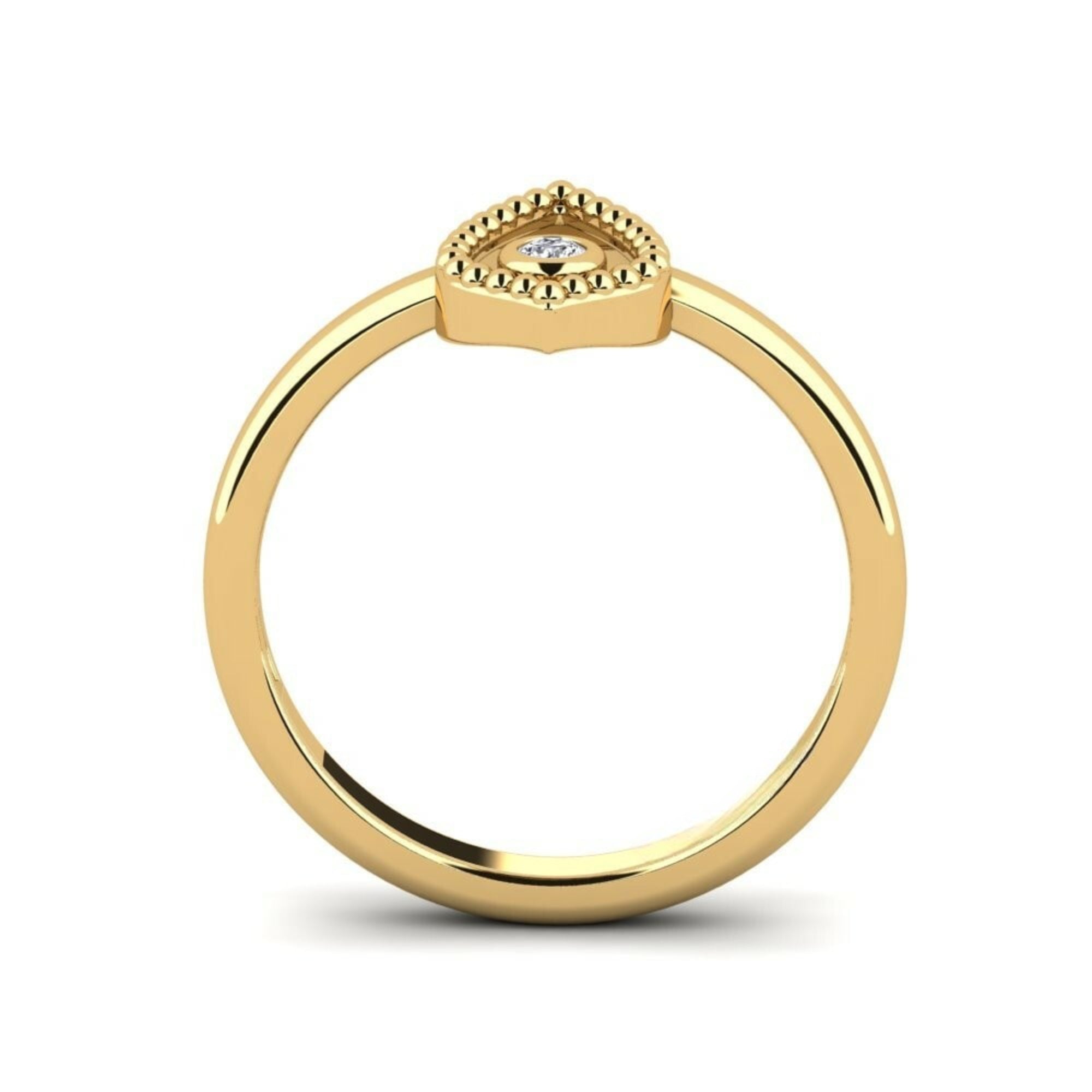 Pear Shape Engagement Ring