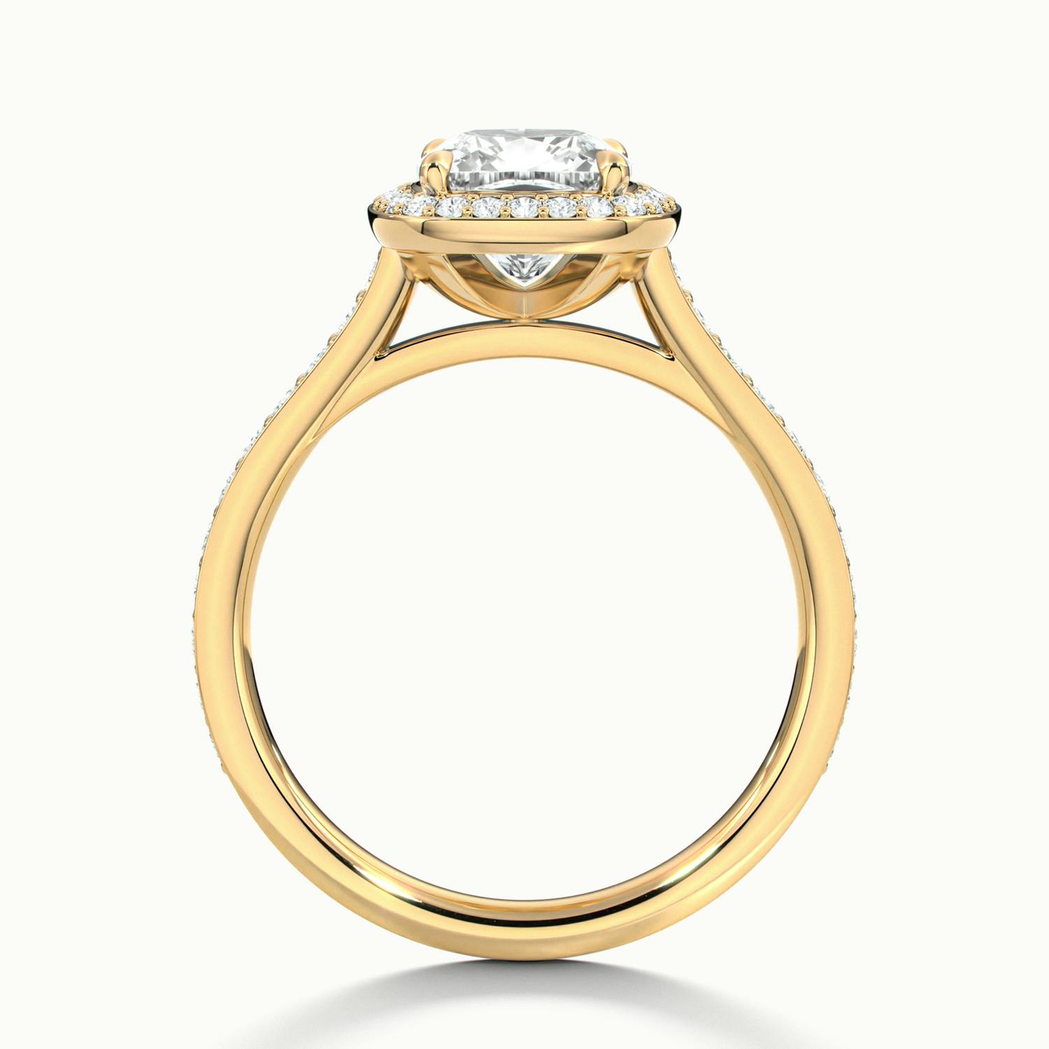 Cushion Classic Faye Halo Engagement Ring