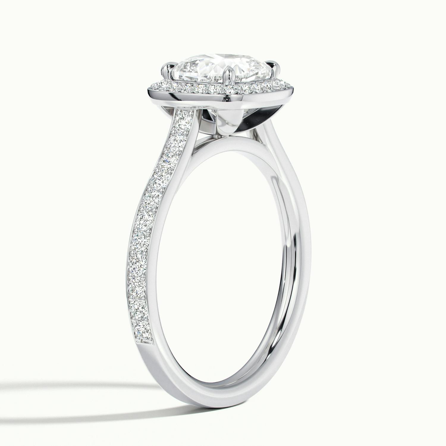 Cushion Classic Faye Halo Engagement Ring