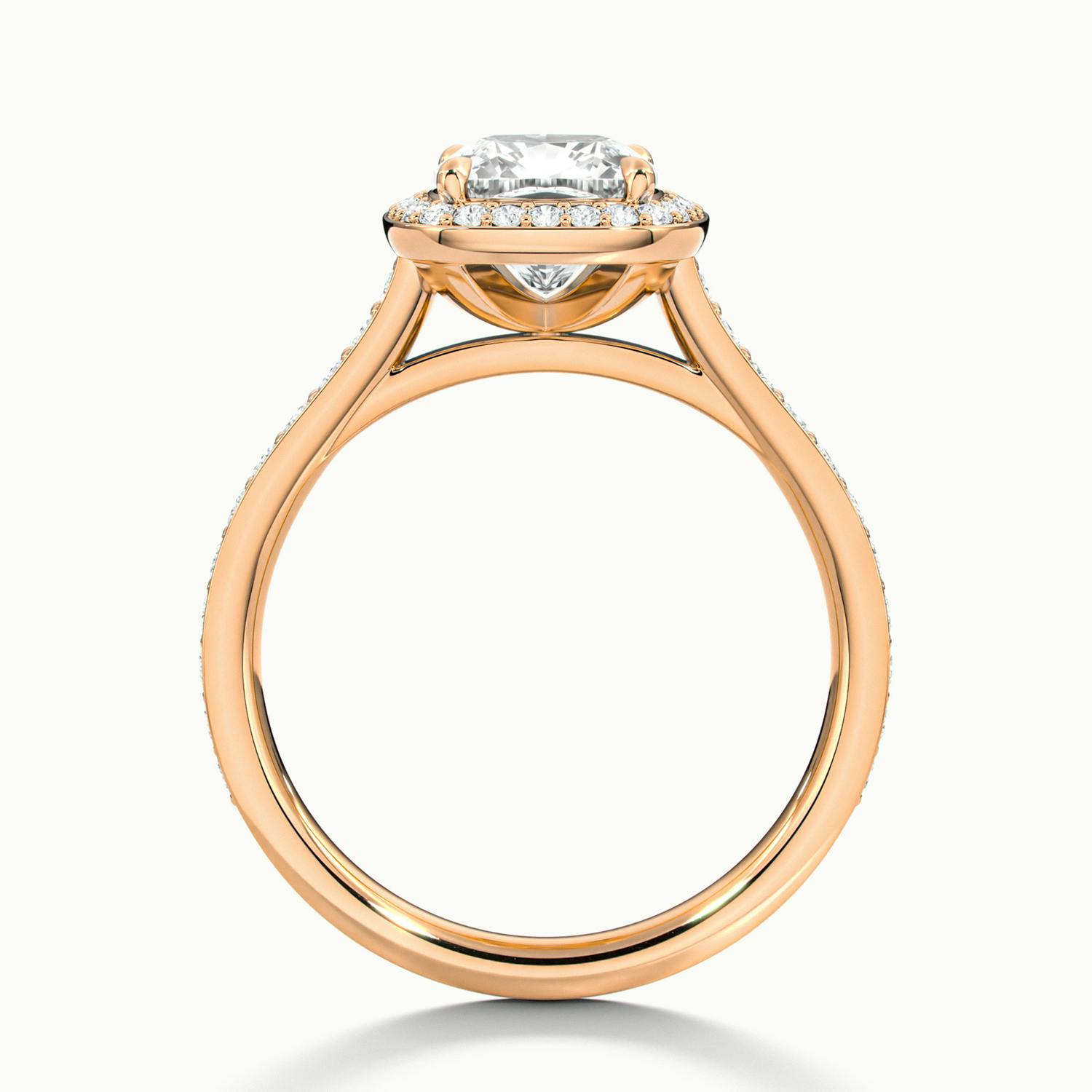 Cushion Classic Faye Halo Engagement Ring