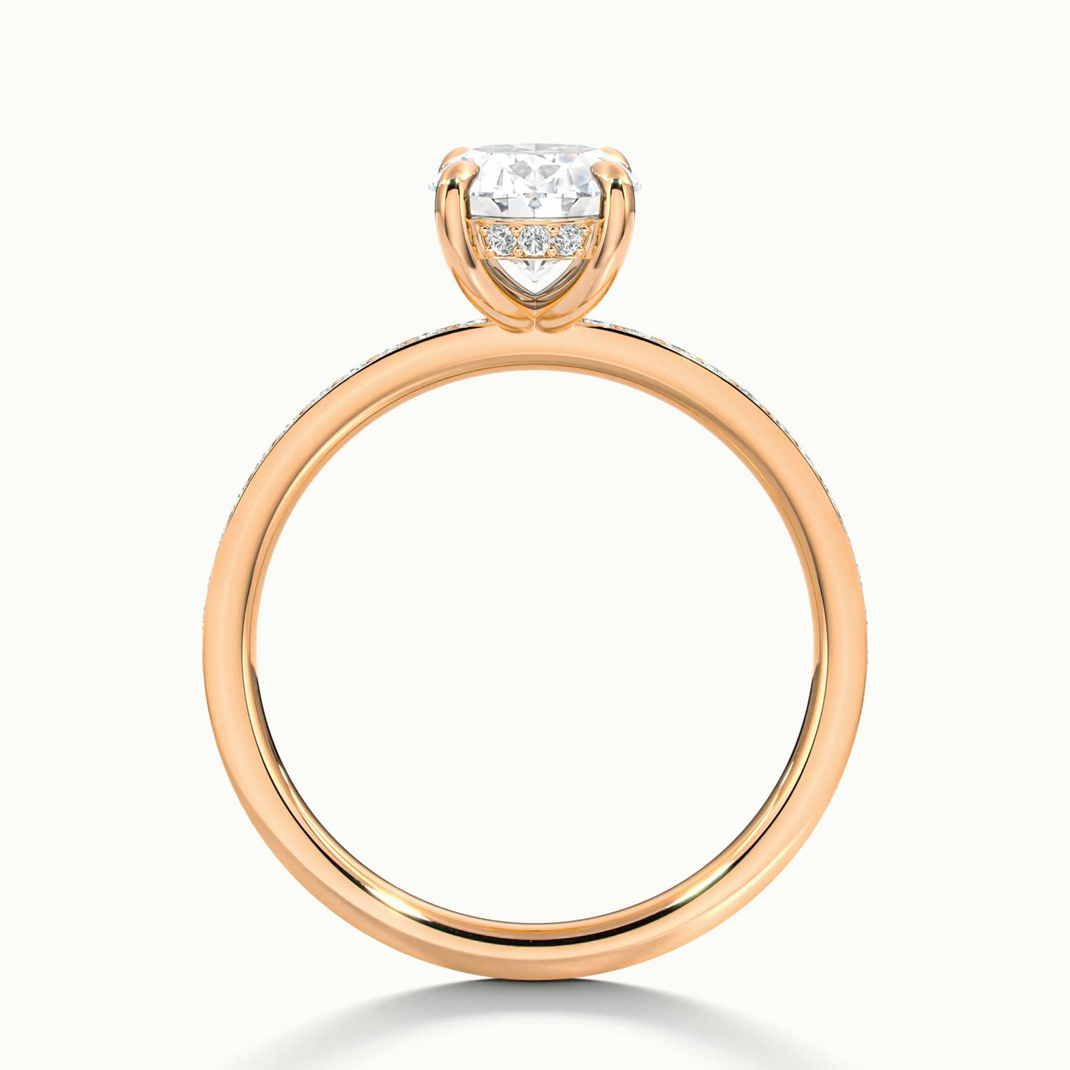 Oval Portman Pavé Engagement Ring.