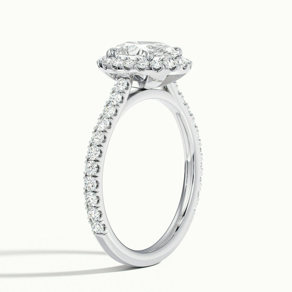 Oval Classic Oberon Engagement Ring.