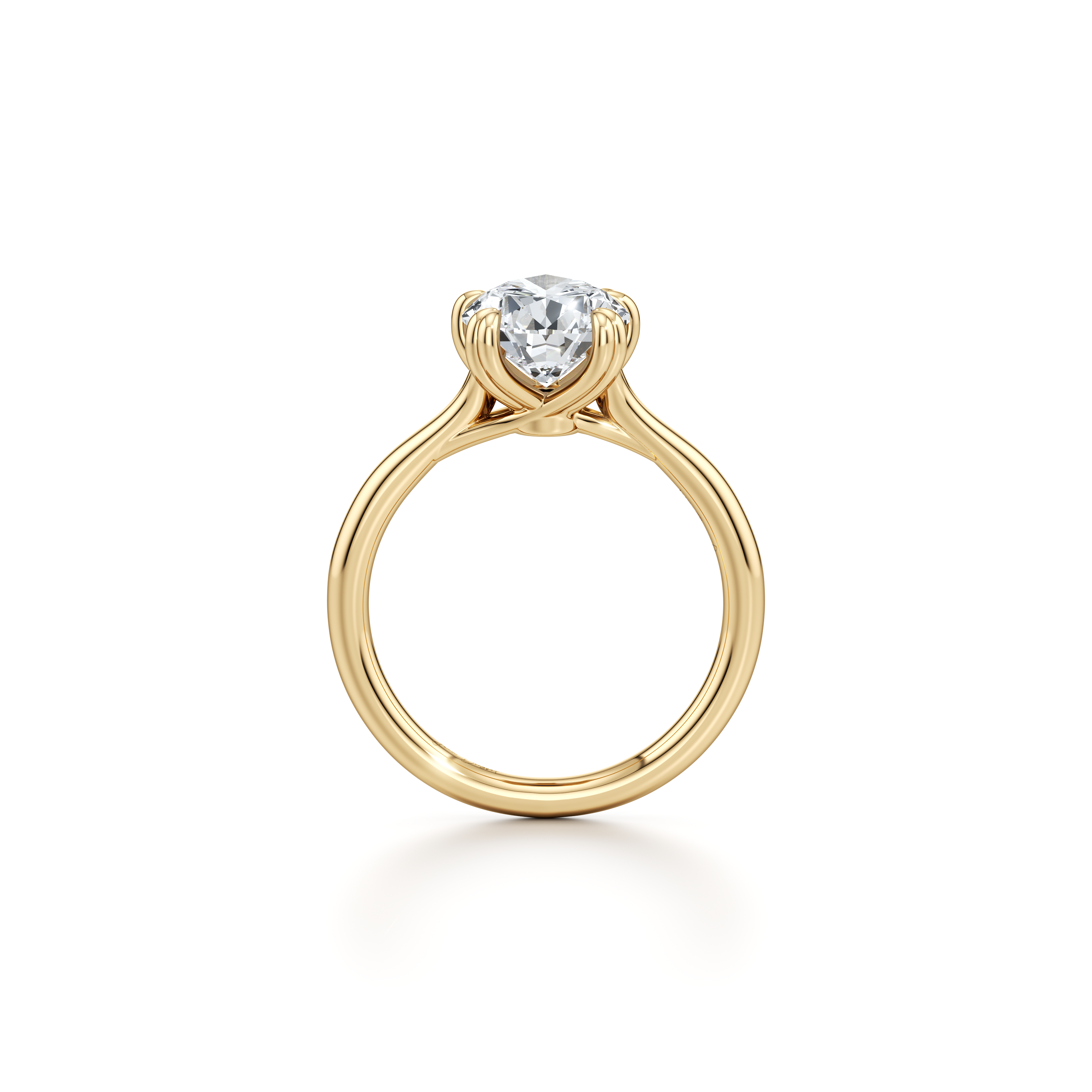 RussellS Pear Solitaire Diamond Engagement Ring