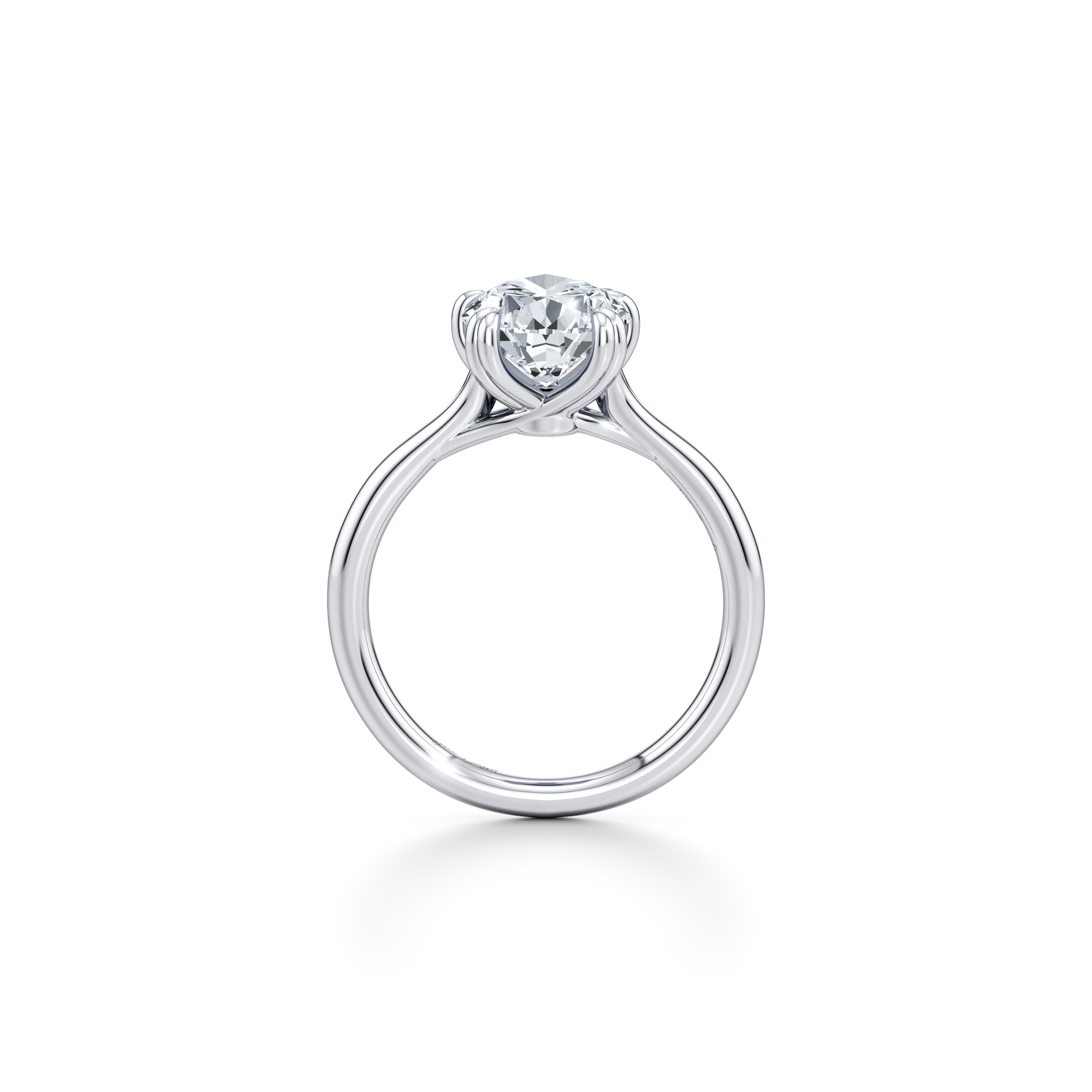 RussellS Pear Solitaire Diamond Engagement Ring