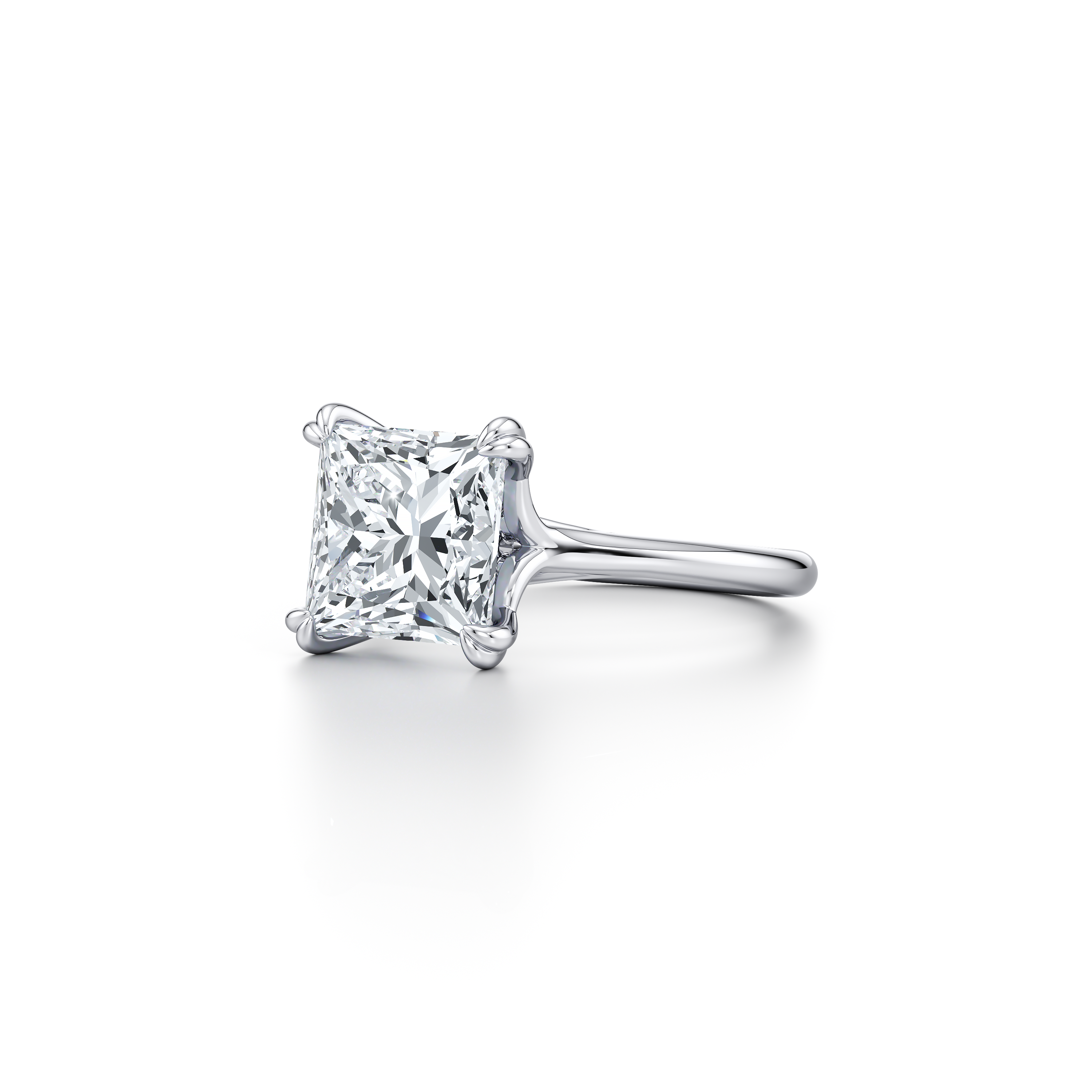 RussellS Princess Solitaire Diamond Engagement Ring