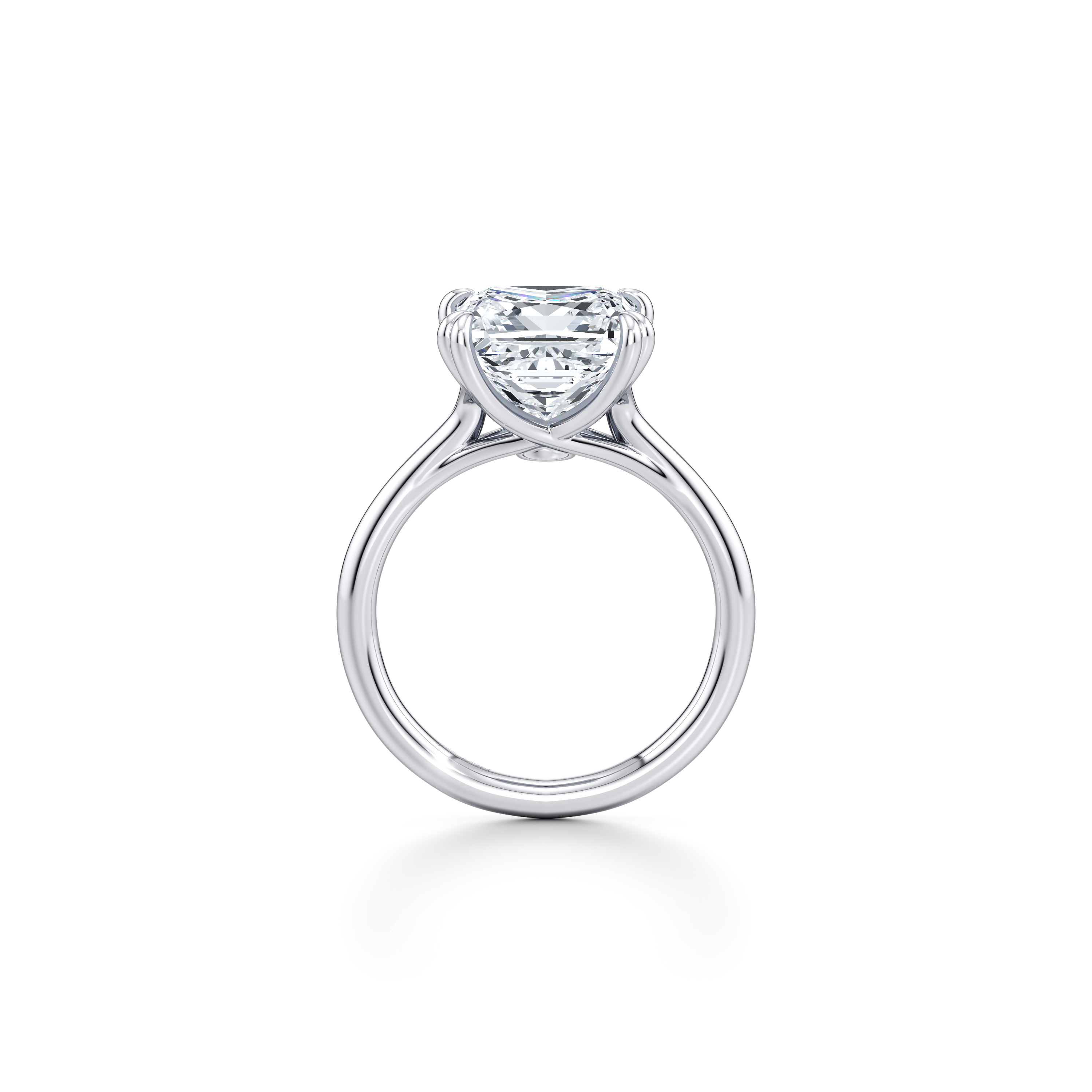 RussellS Princess Solitaire Diamond Engagement Ring