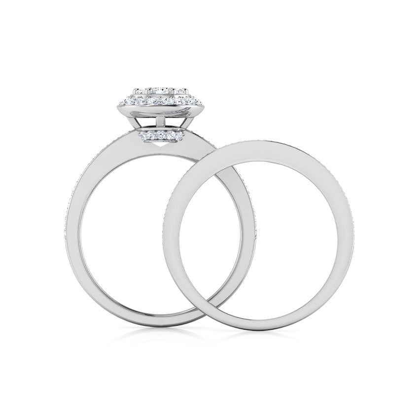 Lumia Diamond Bridal Ring & BAND Set