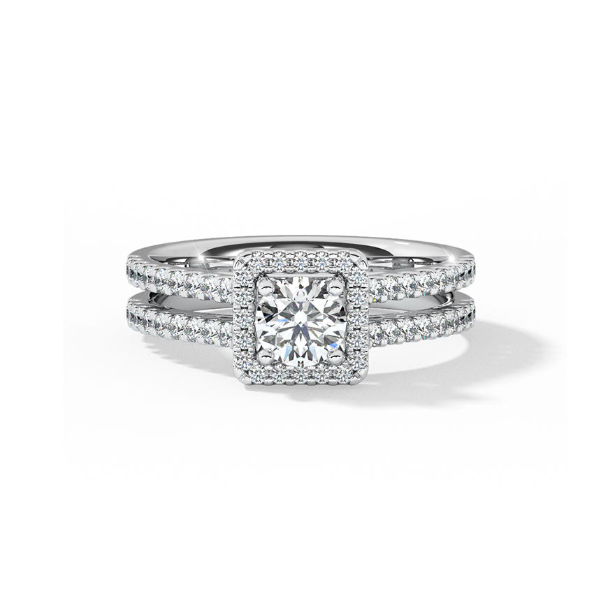 Cristina Quad Solitaire Ring