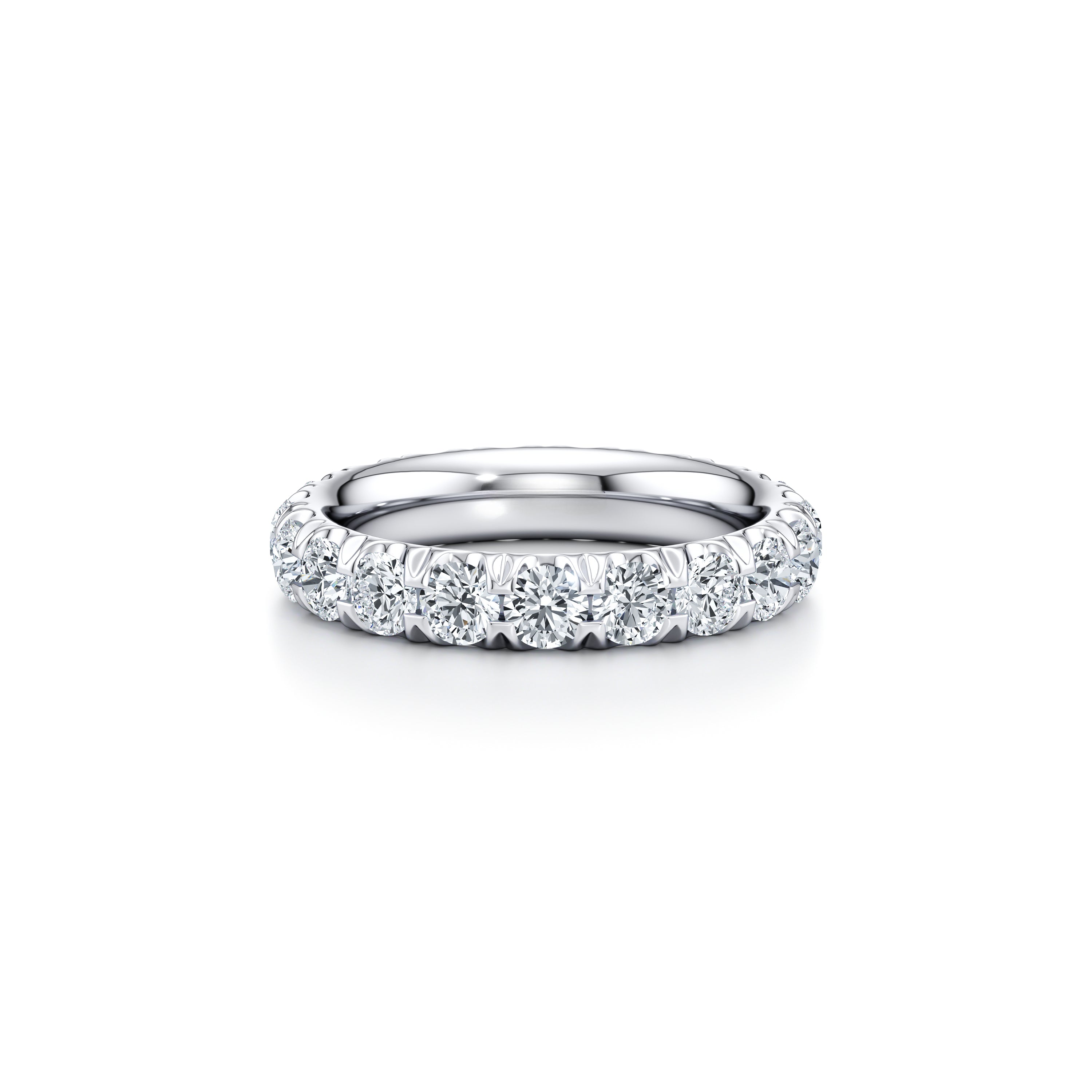 3.0 Aurey Large Eternity Band Lab Diamond Ring