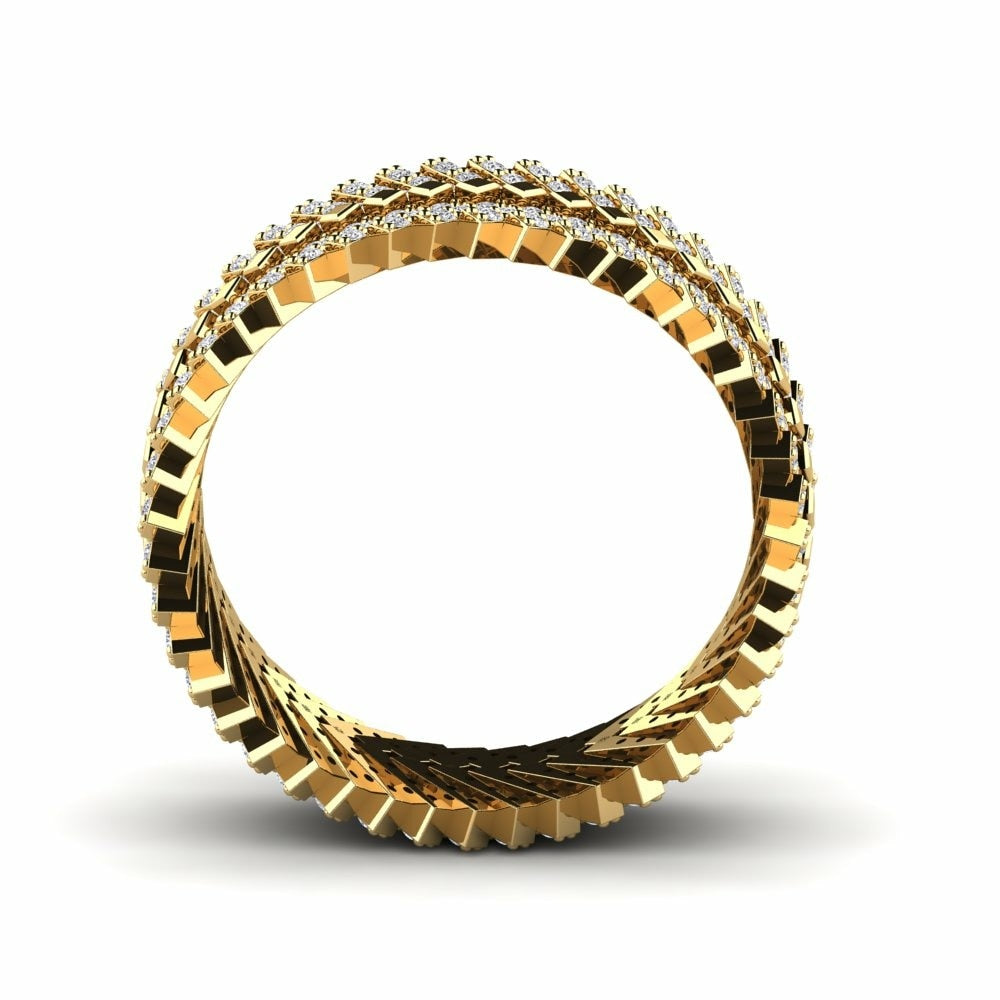 Bacstair Band Diamond Ring