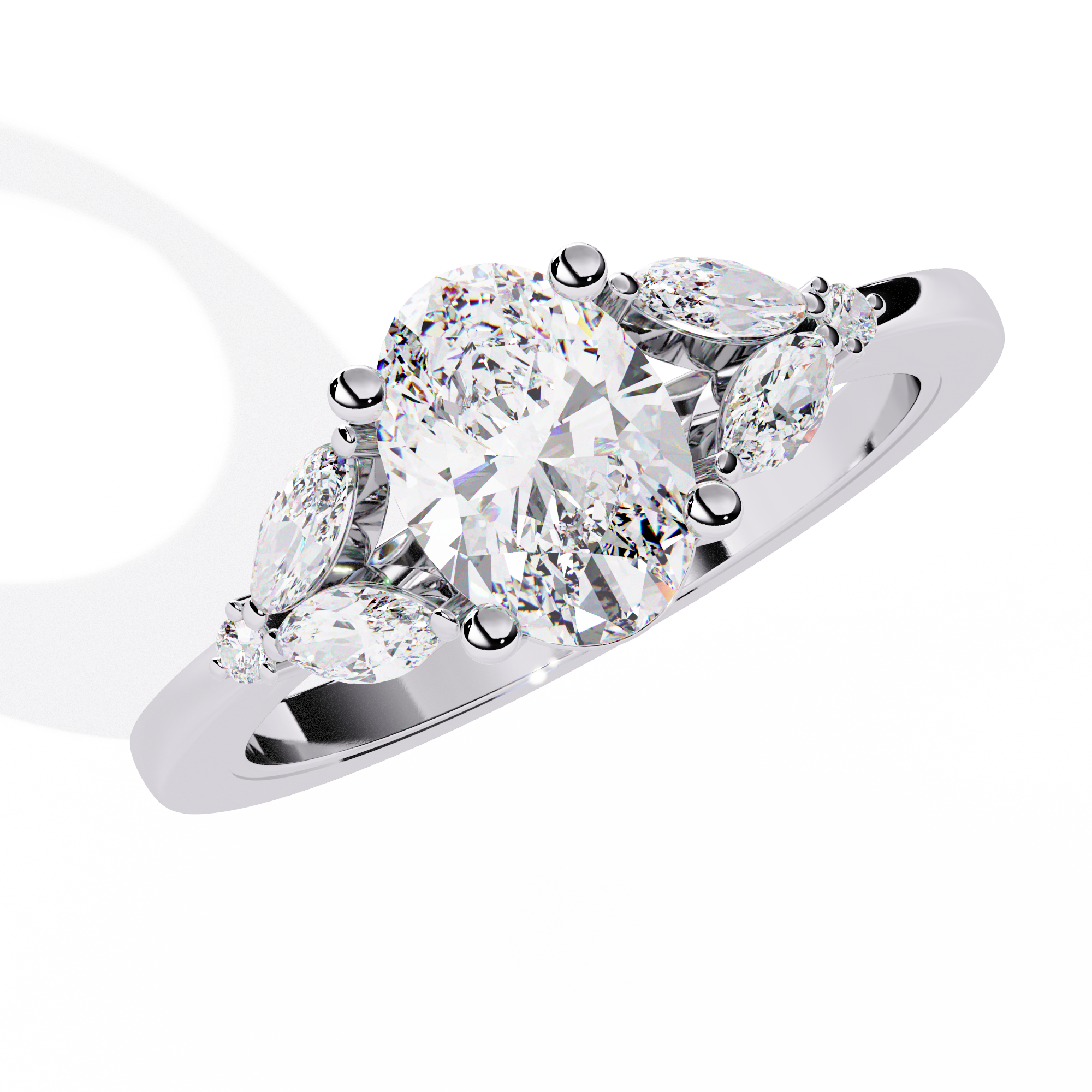 Timeless Dreamy Oval Cut Diamond Ring