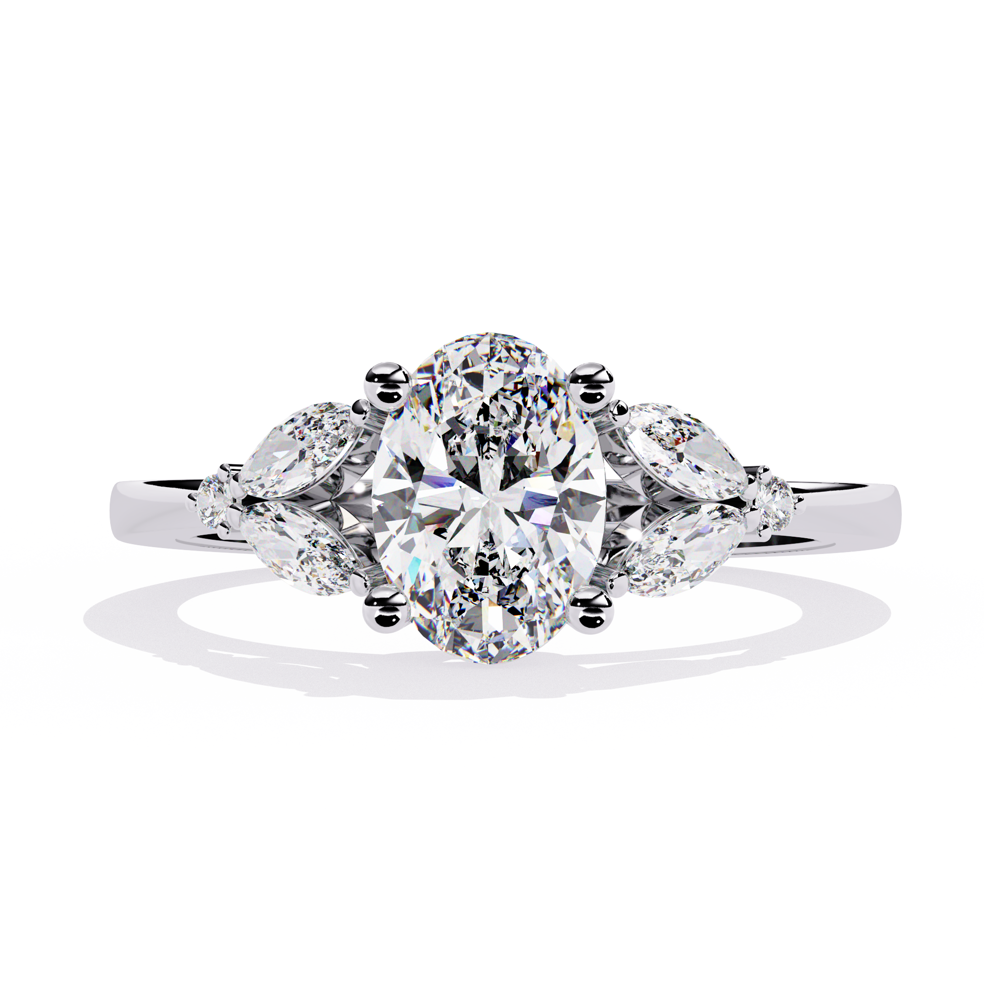 Timeless Dreamy Oval Cut Diamond Ring