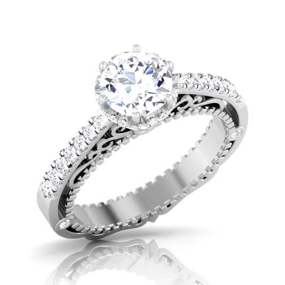 Royal Solitaire Diamond Ring