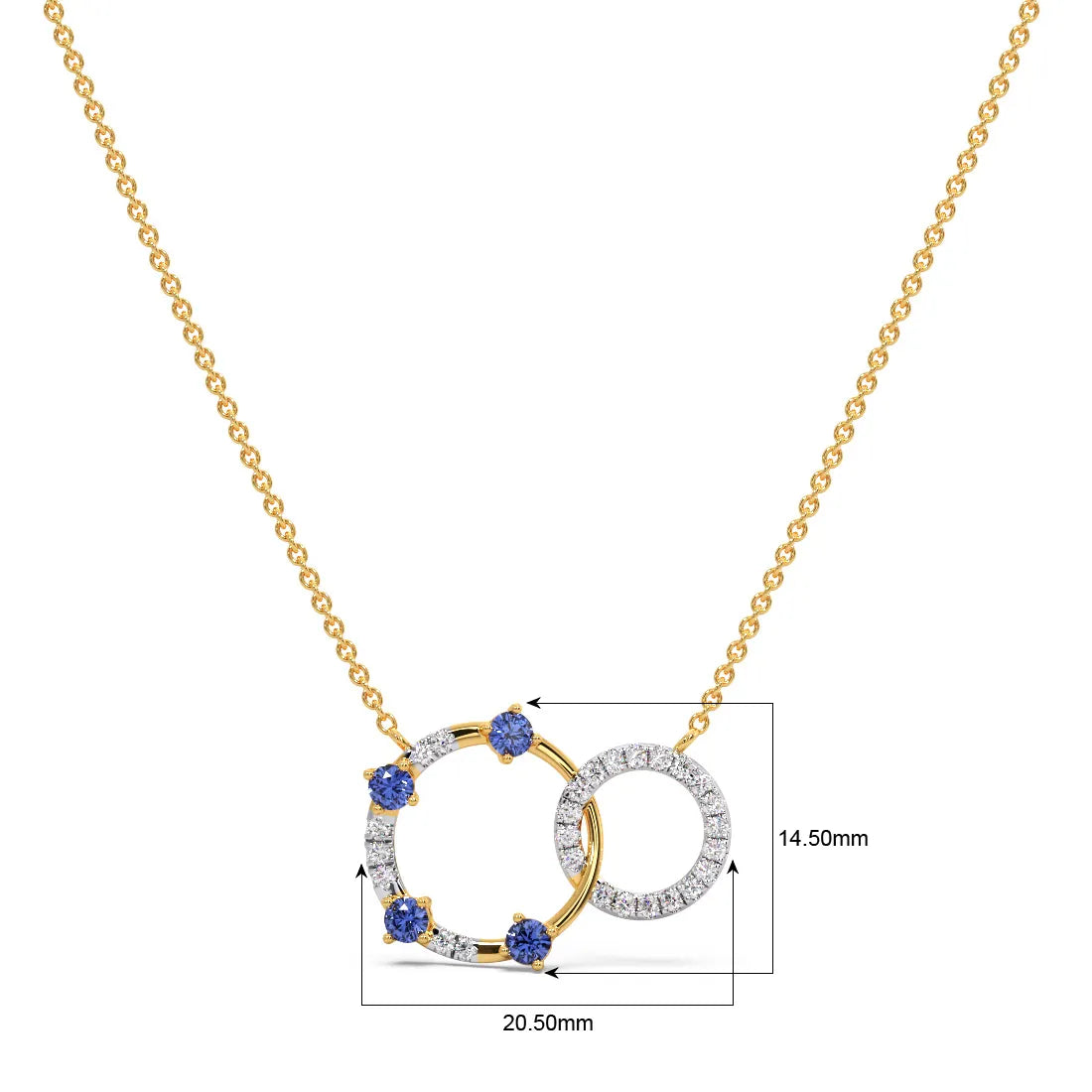 Loop's Together Diamond Pendant