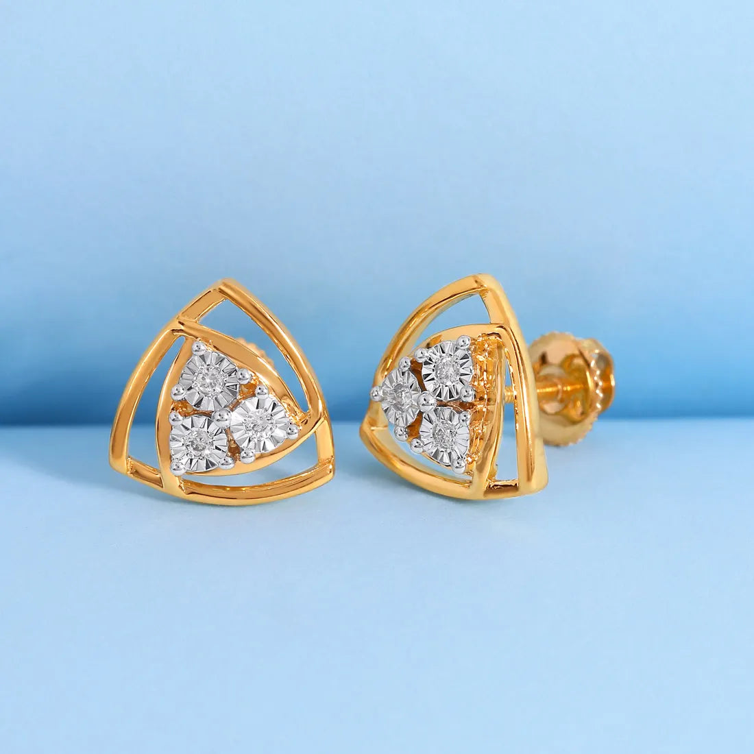 Michetta Miracle Plate Diamond EARRINGS